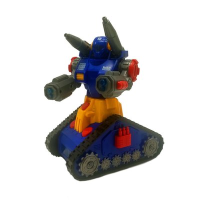 Трансформер - робот "War Robot" 19 см Синьо-жовтий ZR152 фото 1