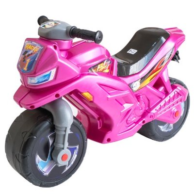 Мотоцикл-каталка двоколісний Оріон рожевий 501_Р фото 1