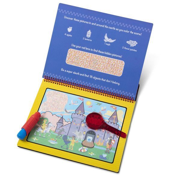 Чарівна водна розмальовка Мега Water WOW "Пригоди" Melissa & Doug MD30172 фото 4