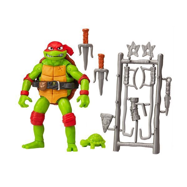 Игровая фигурка с артикуляцией TMNT Черепашки-Ниндзя Movie III Рафаэль 12 см фото 3