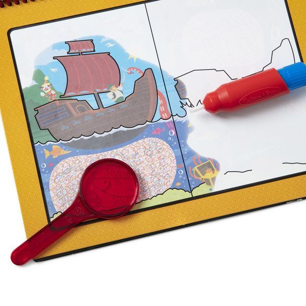 Чарівна водна розмальовка Мега Water WOW "Пригоди" Melissa & Doug MD30172 фото 5
