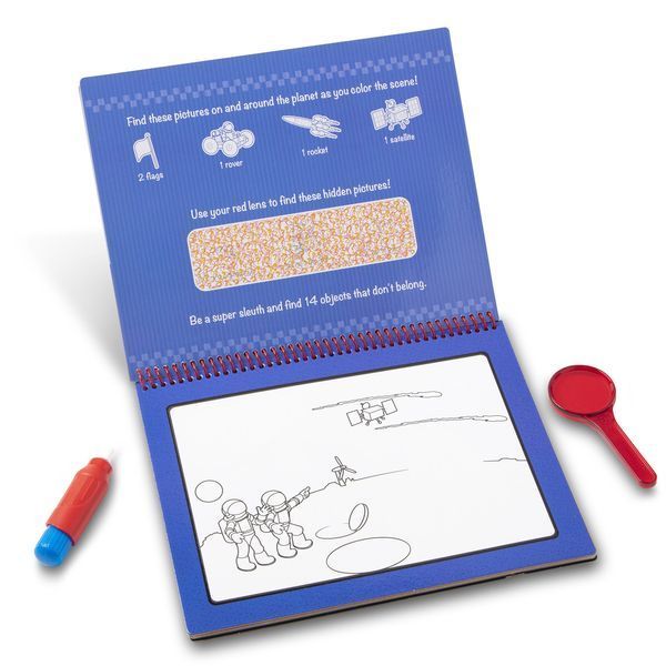 Чарівна водна розмальовка Мега Water WOW "Пригоди" Melissa & Doug MD30172 фото 2
