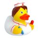 Стильна тематична гумова качечка FunnyDucks "Медсестра" L1386 фото 4