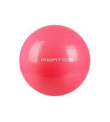 М'яч для фітнесу (фітбол) ProfitBall 65 см Червоний MS 0382 фото 1