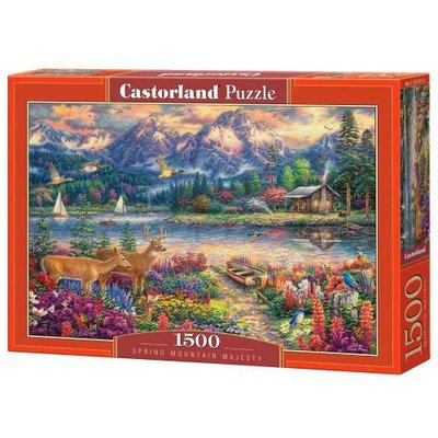 Пазли Castorland "Ранкові квіти" 1500 елементів 68 х 47 см C-152131 фото 1
