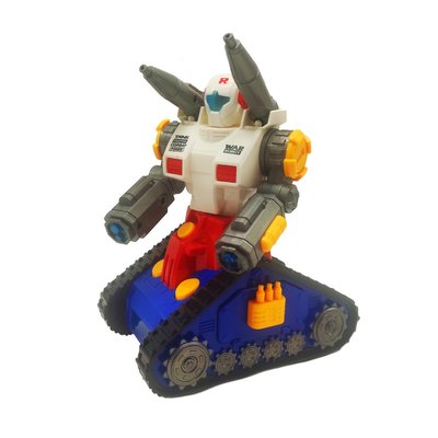 Трансформер - робот "War Robot" 19 см Красно-белый ZR152 фото 1