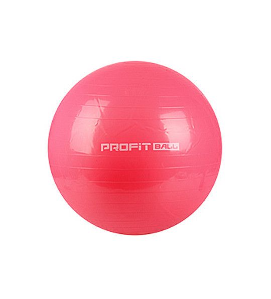 Мяч для фитнеса (фитбол) ProfitBall 65 см Красный MS 0382 фото 1