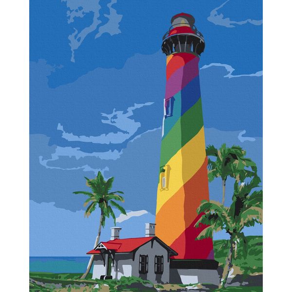 Картина за номерами Art Craft "Маяк Сан Августин. Флорида" 40х50см 10588-AC фото 1