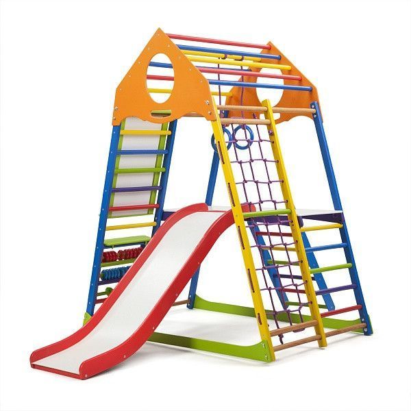 Игровой развивающий спортивный комплекс SportBaby KindWood Color Plus 3 фото 5
