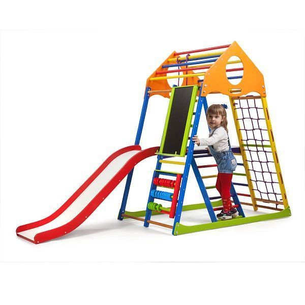 Игровой развивающий спортивный комплекс SportBaby KindWood Color Plus 3 фото 3