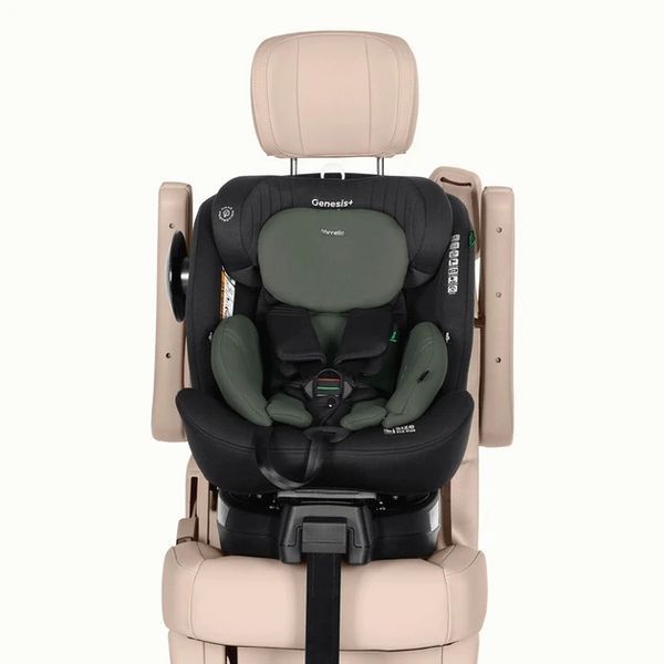 Детское автокресло CARRELLO Genesis+ CRL-12807 Sand Beige i-Size 0+1/2/3 ISOFIX с поворотом и опорной стойкой фото 5