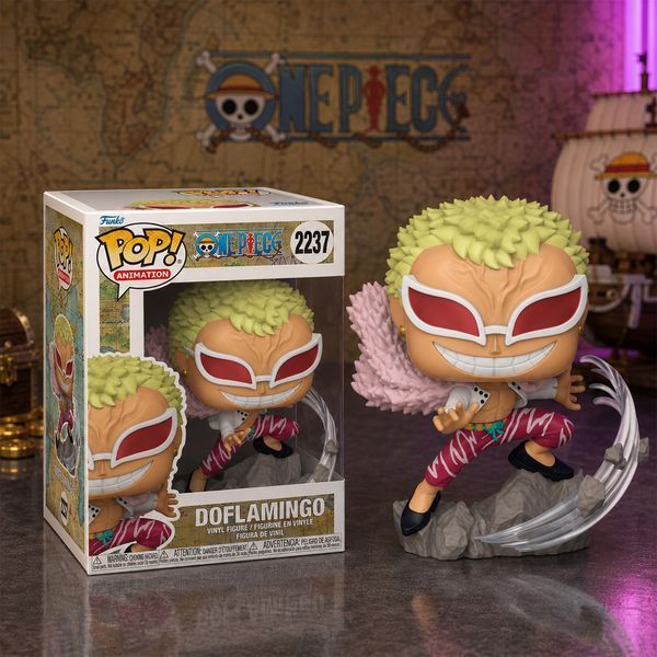 Игровая фигурка FUNKO POP! One Piece / Большой куш Дофламинго 9,6 см 90647 фото 3