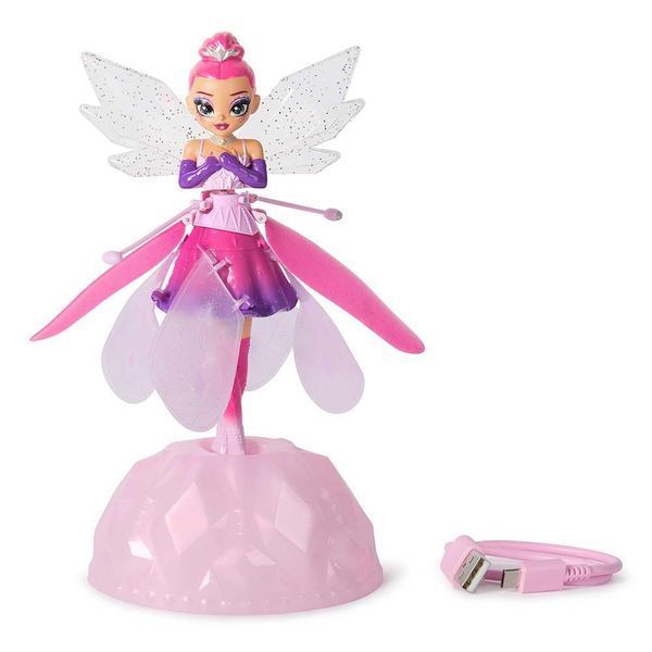 Інтерактивна казкова лялечка - фея Hatchimals Crystal Flyers рожева фото 5