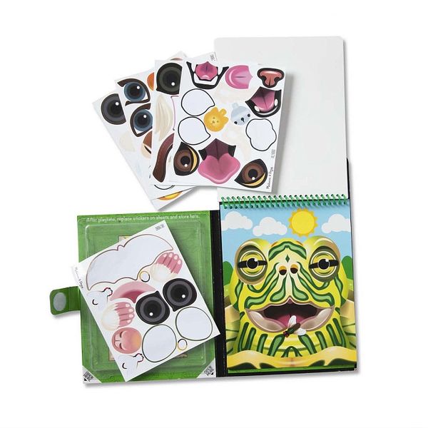 Тематические многоразовые наклейки с блокнотом "Домашние животные" Melissa & Doug MD30512 фото 6