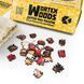 Круглый деревянный пазл 30х30 см Wortex Woods Золотые Ворота 188 элементов необычной формы PZL40003 фото 4